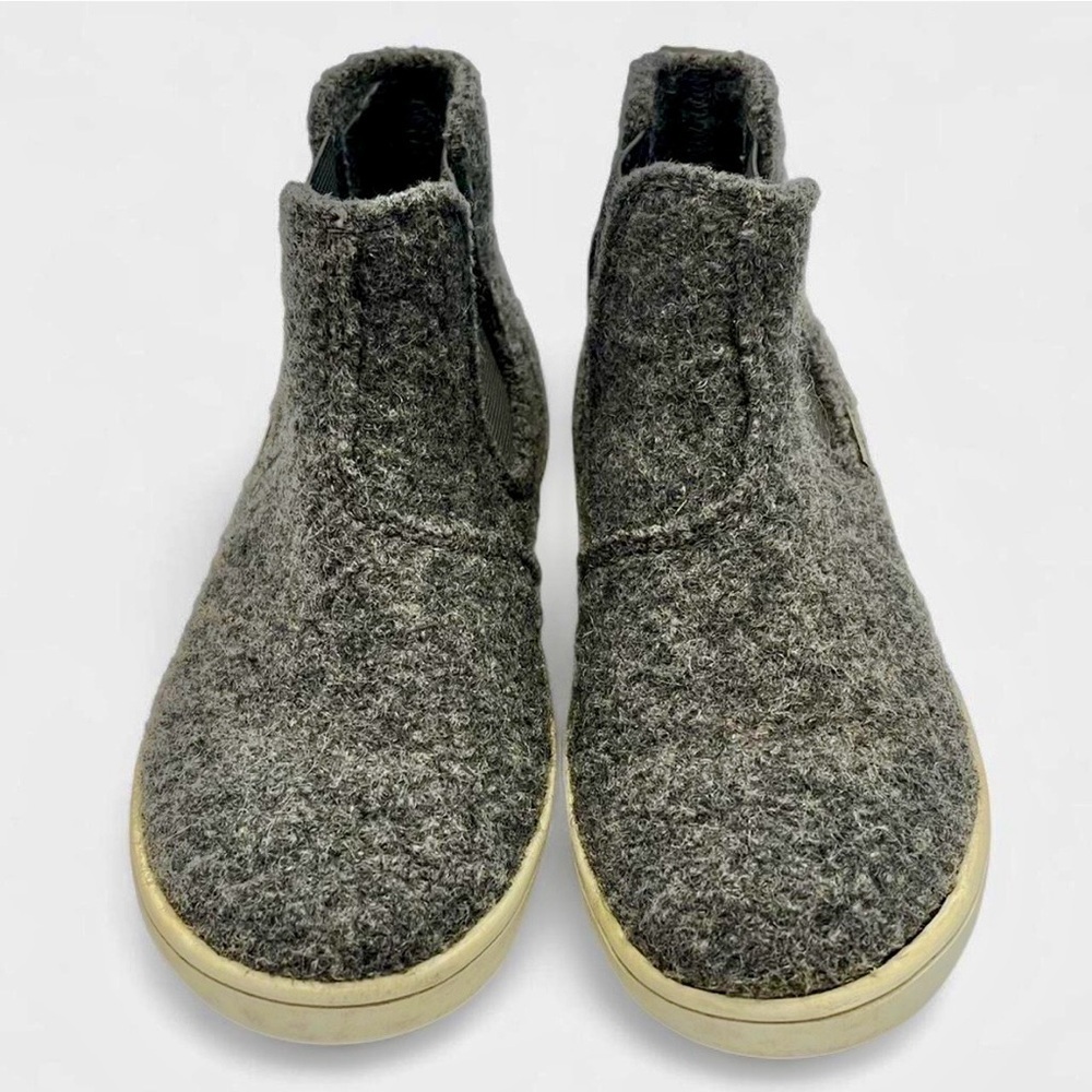 Living Kitzbuhel Kids Boots, EU Size 31 - US Size 13.5, Boiled Wool Gray EUC